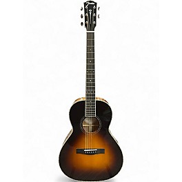 Used Fender Paramount ps220e 3 Tone Sunburst Acoustic Electric Guitar