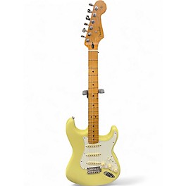 Used Fender Player II Stratocaster Hialeah Yellow Solid Body Electric Guitar