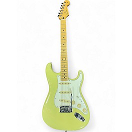 Used Fender Player II Stratocaster SSS hialeah yellow Solid Body Electric Guitar