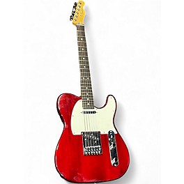 Used Fender Player II Telecaster Chambered Mahogany Body TRANSPARENT CHERRY Solid Body Electric Guitar