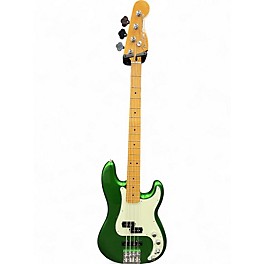Used Fender Player Plus Active Precision Bass Cosmic jade green Electric Bass Guitar