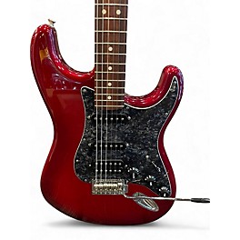 Used Fender Player Plus Stratocaster HSS Candy Apple Red Solid Body Electric Guitar
