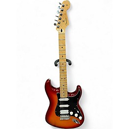 Used Fender Player Plus Stratocaster Plus Top HSS Crimson Red Burst Solid Body Electric Guitar