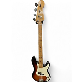 Used Fender Player Precision Bass 2 Tone Sunburst Electric Bass Guitar