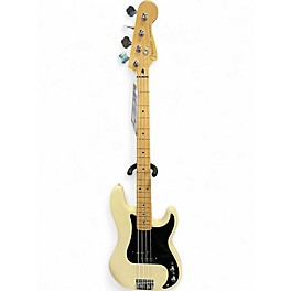 Used Fender Player Precision Bass White Electric Bass Guitar