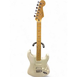 Used Fender Player Strat HSS  Olympic White Solid Body Electric Guitar