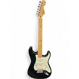 Used Fender Player Stratocaster Black Solid Body Electric Guitar