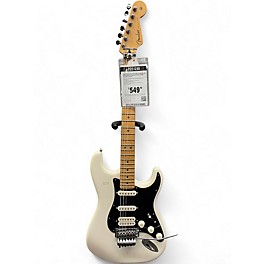 Used Fender Player Stratocaster HSS Floyd Rose Polar White Solid Body Electric Guitar