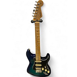 Used Fender Player Stratocaster Metallic Aqua Marine Solid Body Electric Guitar