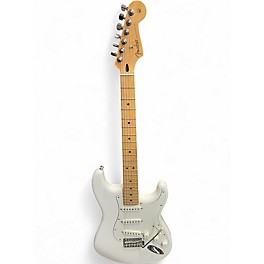 Used Fender Player Stratocaster Polar White Solid Body Electric Guitar