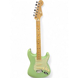 Used Fender Player Stratocaster Surf Green Solid Body Electric Guitar