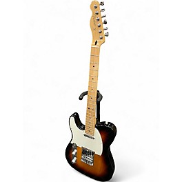 Used Fender Player Telecaster Left Handed 3 Color Sunburst Solid Body Electric Guitar