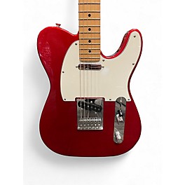 Used Fender Player Telecaster Metallic Red Solid Body Electric Guitar