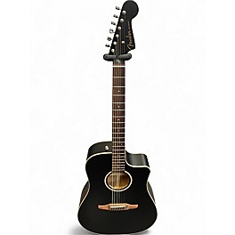 Used Fender Redondo Special MBK Satin Black Acoustic Electric Guitar