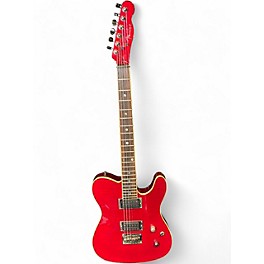Used Fender Special Edition Custom Telecaster FMT HH Crimson Red Trans Solid Body Electric Guitar
