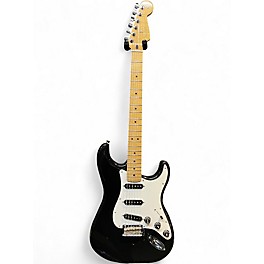 Used Fender Special Edition Player Stratocaster Black and White Solid Body Electric Guitar
