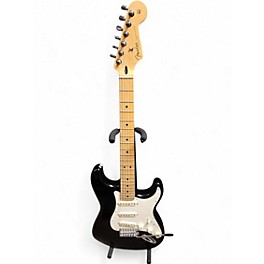 Used Fender Standard Stratocaster Black Solid Body Electric Guitar