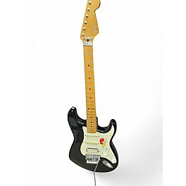 Used Fender Standard Stratocaster Black Solid Body Electric Guitar