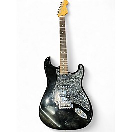 Used Fender Standard Stratocaster Black Solid Body Electric Guitar