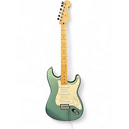 Used Fender Standard Stratocaster Emerald Green Solid Body Electric Guitar