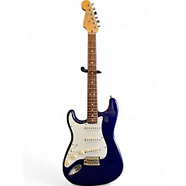 Used Fender Standard Stratocaster LH Purple Electric Guitar
