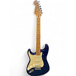 Used Fender Standard Stratocaster Left Handed Midnight Blue Electric Guitar