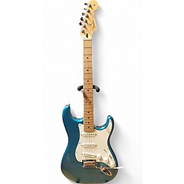 Used Fender Standard Stratocaster Metallic Blue Solid Body Electric Guitar