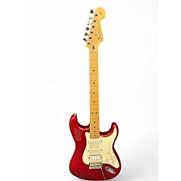 Used Fender Standard Stratocaster red Solid Body Electric Guitar