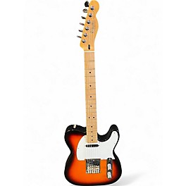 Used Fender Standard Telecaster 3 Color Sunburst Solid Body Electric Guitar