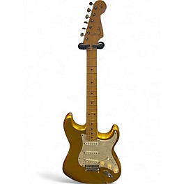 Used Fender Stratocaster Mystic Aztec Gold Solid Body Electric Guitar