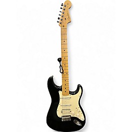 Used Fender Sub-Sonic Baritone Stratocaster Black Solid Body Electric Guitar