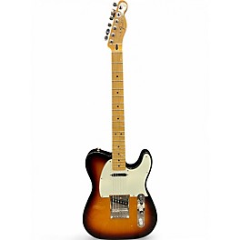 Used Fender TELECASTER 3 Color Sunburst Solid Body Electric Guitar