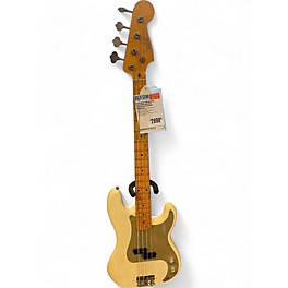 Used Fender TIME MACHINE 1957 JOURNEYMAN RELIC PRECISION BASS CUSTOM VINTAGE BLONDE Electric Bass Guitar
