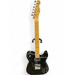 Used Fender Telecaster Custom Black Solid Body Electric Guitar