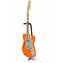 Used Fender Telecaster Thinline Super Deluxe Orange Hollow Body Electric Guitar