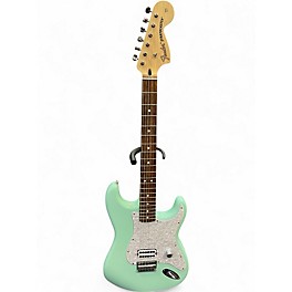 Used Fender Tom Delonge Signature Stratocaster Seafoam Green Solid Body Electric Guitar