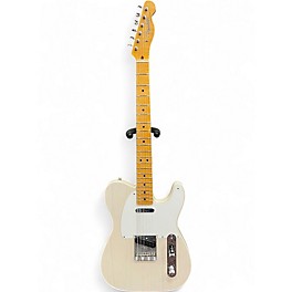 Used Fender VINTAGE CUSTOM 1958 TOP-LOAD TELECASTER AGED WHITE BLOND Solid Body Electric Guitar
