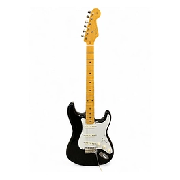 Used Fender VINTERA II 50'S STRATOCASTER BLACK Solid Body Electric Guitar