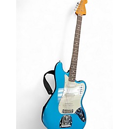 Used Fender VINTERA II BASS VI Blue Solid Body Electric Guitar