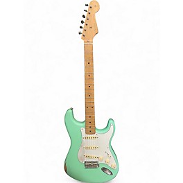 Used Fender Vintera 60s Stratocaster Road Worn Seafoam Green Solid Body Electric Guitar