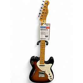 Used Fender Vintera II 60s Thinline Telecaster 3 Tone Sunburst Hollow Body Electric Guitar