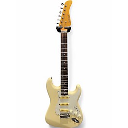 Used Fernandes LE-2 Cream Solid Body Electric Guitar