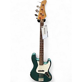 Used Fernandes LEB-1 Ocean Turquoise Electric Bass Guitar