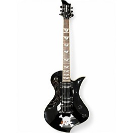 Used Fernandes RAVELLE Black Solid Body Electric Guitar