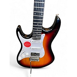 Used Fesley doublecut 3 Color Sunburst Electric Guitar