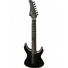 Used Fgn Fujigen J-Standard Mythic 7-String Ash Trans Black Solid Body Electric Guitar