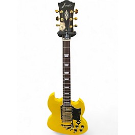Used Firefly FF SG Yellow Solid Body Electric Guitar