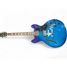 Used Firefly FF338 BLUE BURST Hollow Body Electric Guitar