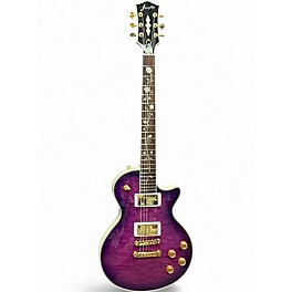 Used Firefly FFSP Elite Trans Purple Burst Solid Body Electric Guitar