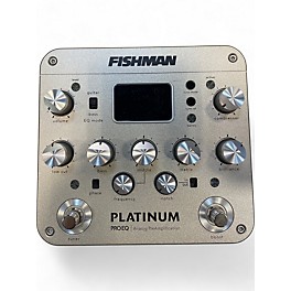 Used Fishman PROPLT101 Platinum EQ Pre With DI Acoustic Guitar Pickup